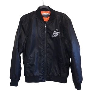 Clusterfest X Brooklyn Cloth Jacket Nylon Black Clusterfest Spellout Comedy Sz M